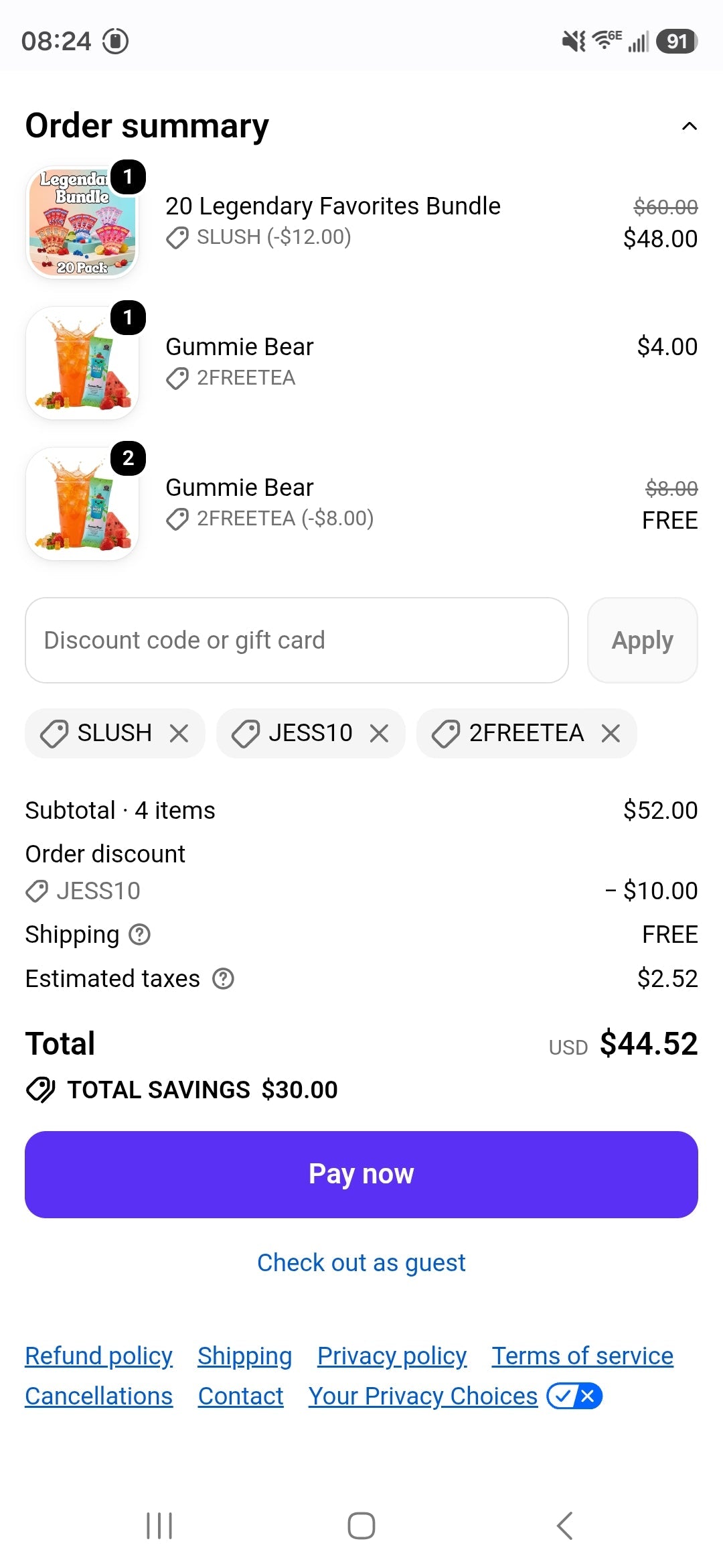 3 Loaded Tea Deals Working Right Now 👀