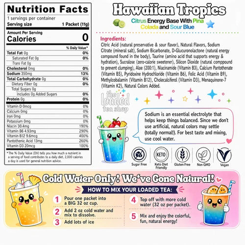 Caffeine Free- Hawaiian Tropics Loaded Tea