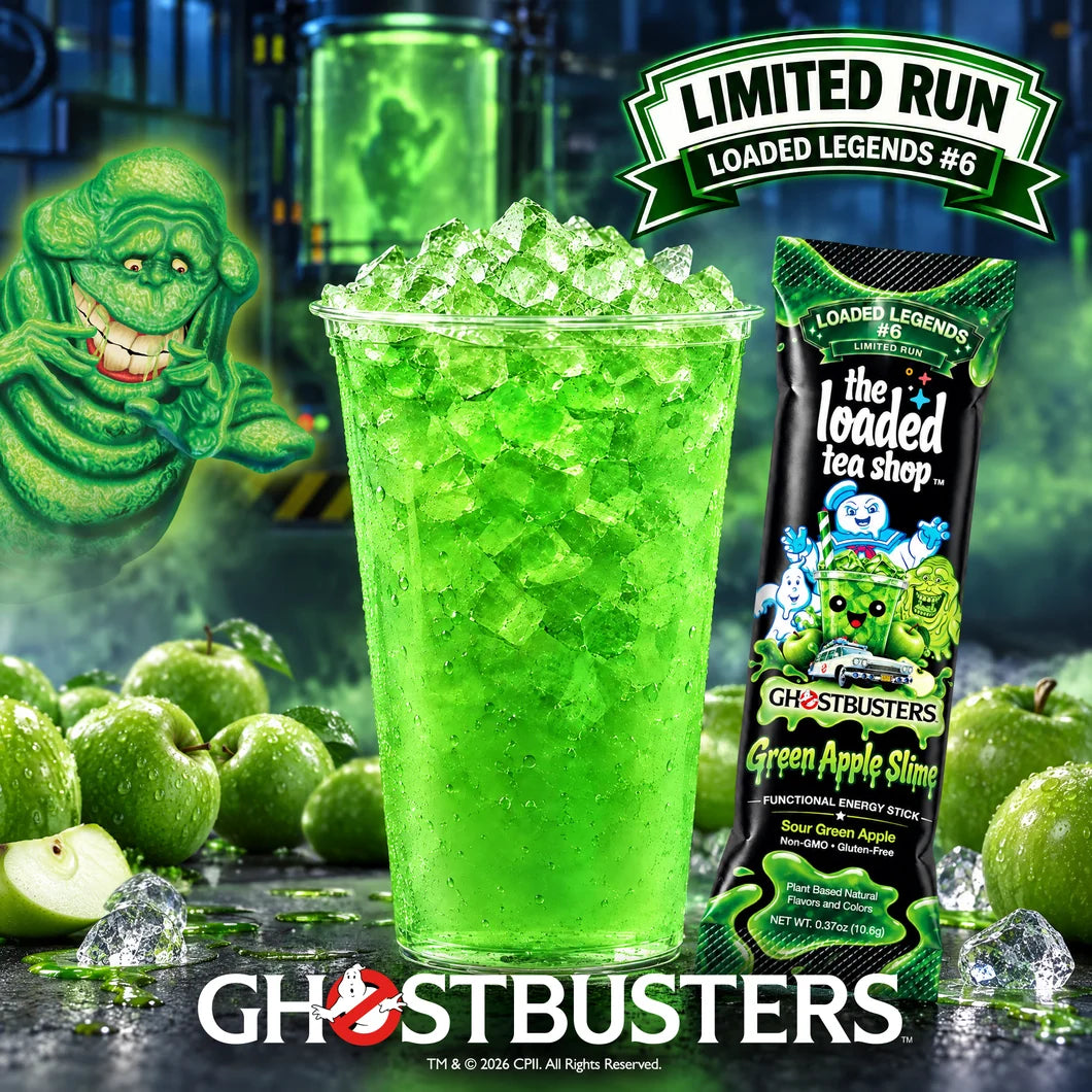 Caffeine Free Green Apple Slime Loaded Tea