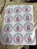 Loaded Tea Friends Stickers