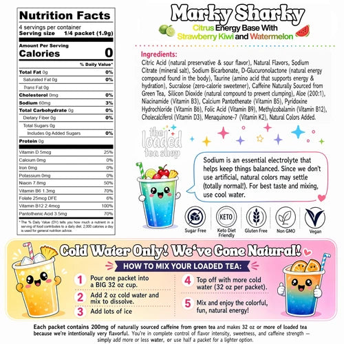 Marky Sharky Loaded Tea