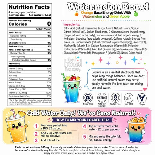 Watermelon Krawl Loaded Tea