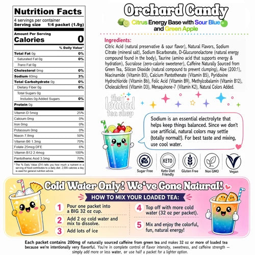 Orchard Candy (Fun Dip) Loaded Tea
